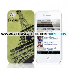 Eiffel Tower Hard Case Cover For iPhone 4s