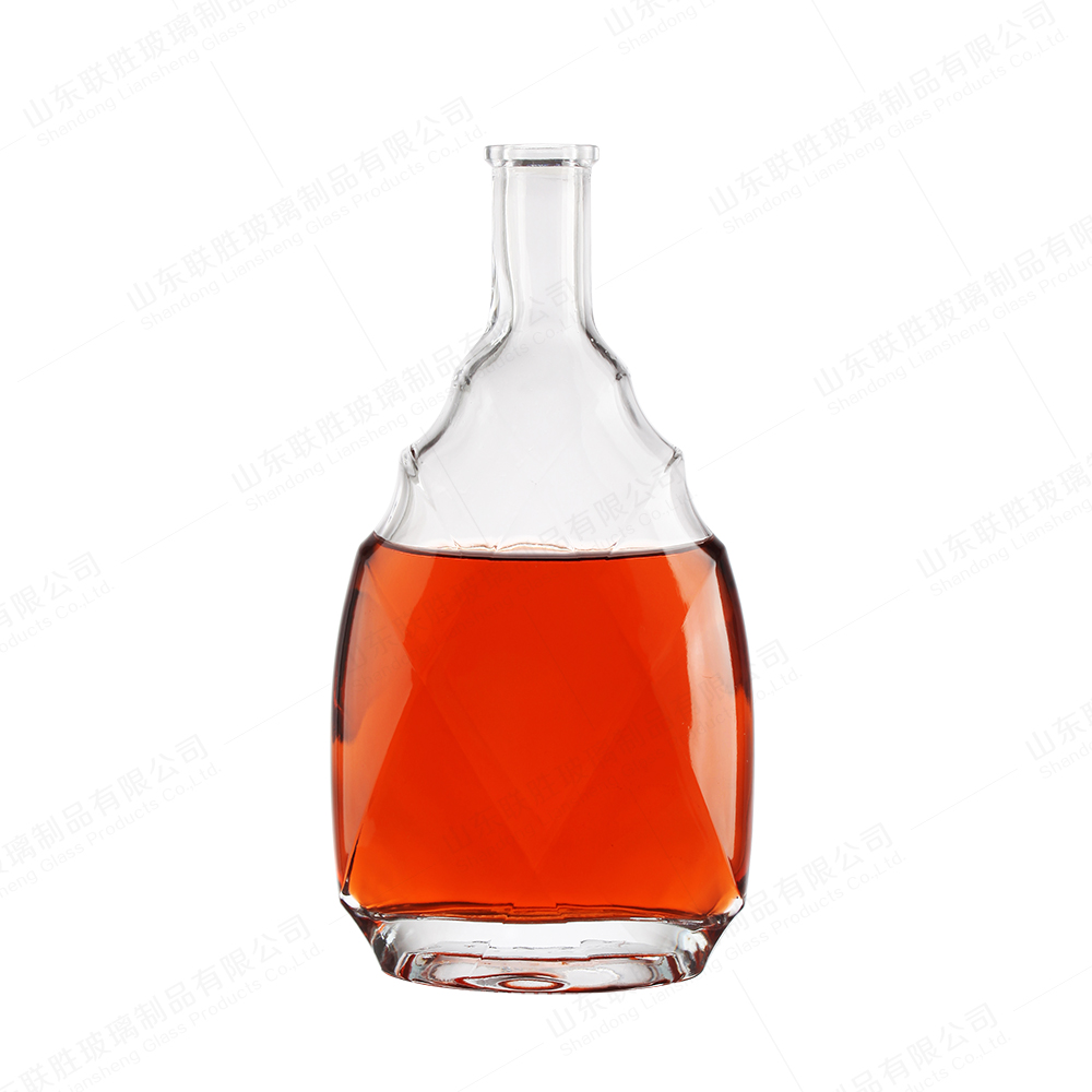 Base Material Glass Logo Acceptable Customer's Logo for Juice and Wine Bottles