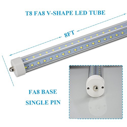 120cm 20w 4 Ft Fluorescent Light Tubes Warm White Single Pin IP44