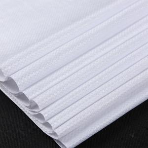 China Bright Translucent Snakeskin Bag Plastic Grain PP White Rice Packaging on sale