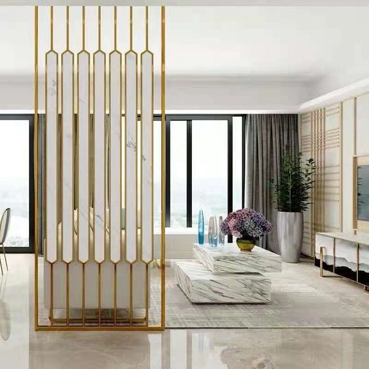 Custom Multiple Sizes Movable Hotel Room Partition Divider Stainless Steel