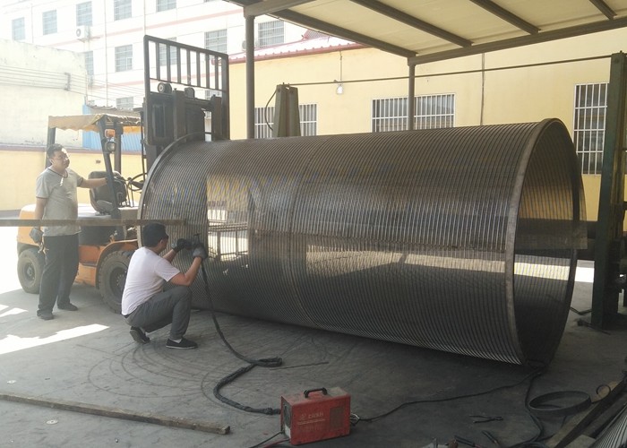 Stainless Steel Rotary Screen Drum For Drinking / River / Sea Water Treatment