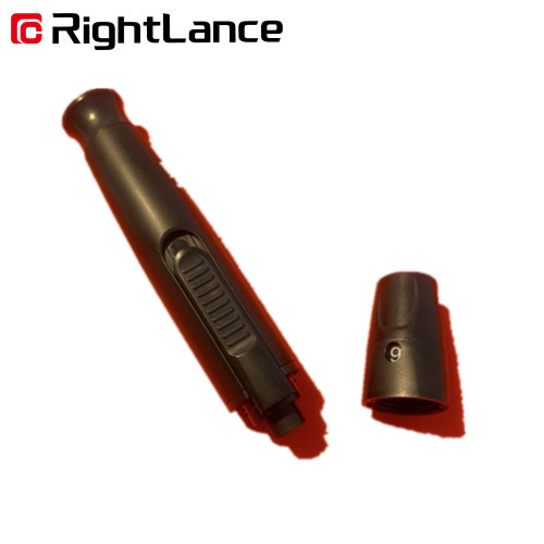 Painless Adjustable Lancing Device For Glucometer ISO13485