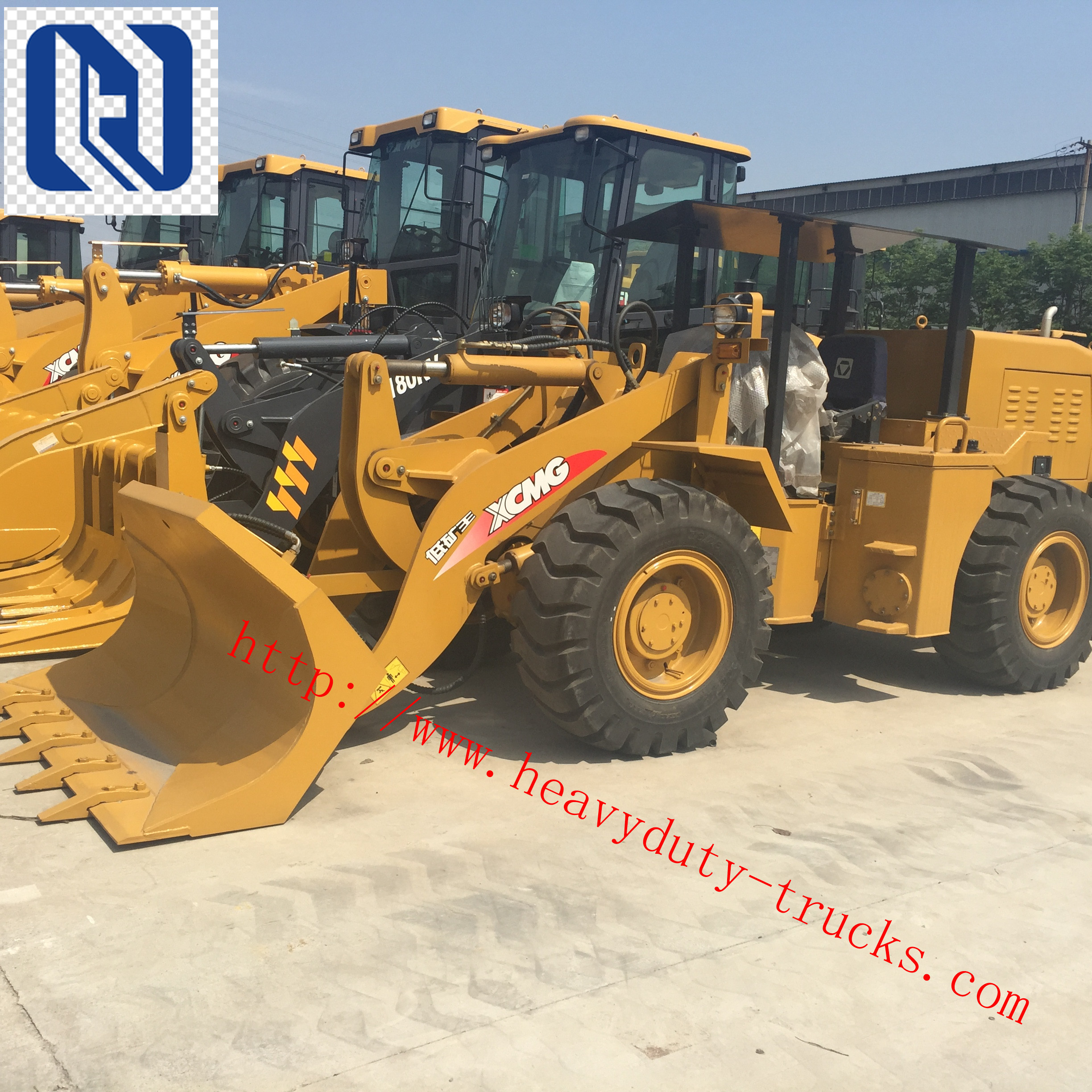 XCMG LW500D Compact Wheel Loader With Horizontal Dynamic Arm Cylinder