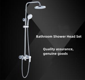China Stainless Steel Surface Polished Bathroom Shower Head Set Rainfall Concealed on sale
