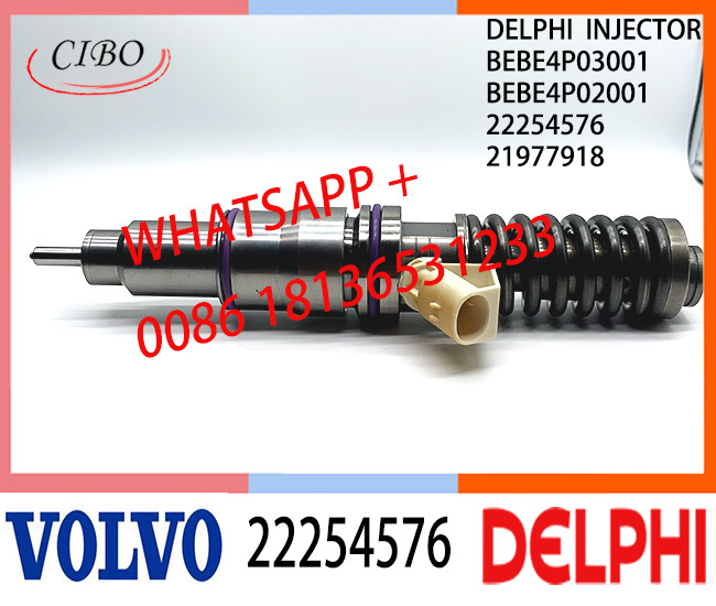 22254576 BEBE4P03001 Fuel engine Diesel Injector 22254576 BEBE4P03001 BEBE4P02001 21977918 E3.27 for VOL MD13 EURO 6