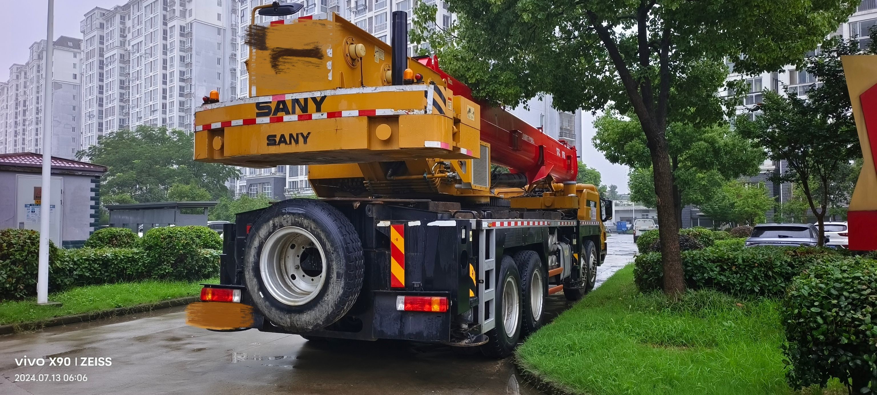 Used XCMG Mobile Truck Cranes 55 Ton Max. Lifting Capacity