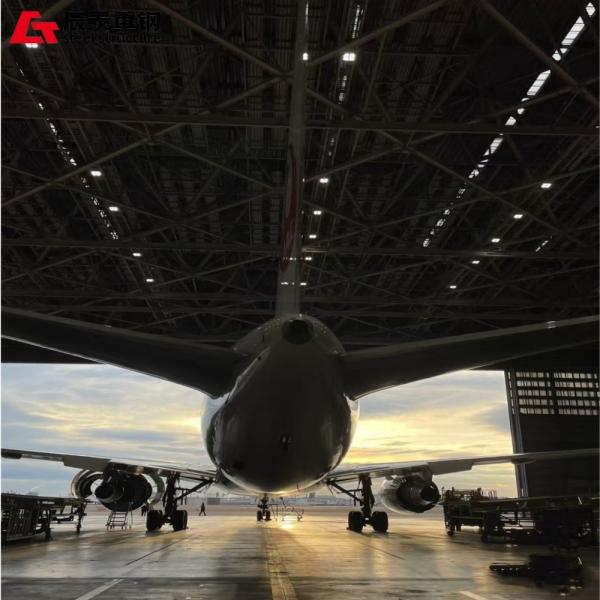 Efficient Prefabricated Large-span Space H-shaped Steel Structure Hangar