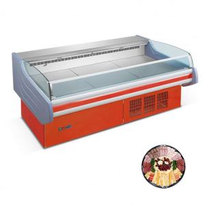 Quality Panasonic Compressor Deli Display Refrigerator / Meat Showcase Chiller for sale