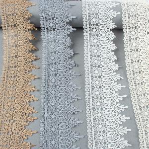 Quality nigerian party lace nigerian wedding lace lace materials fabric white for sale