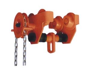 Quality Compact Mechanical Lifting Devices Geared Trolley 2 Ton for sale