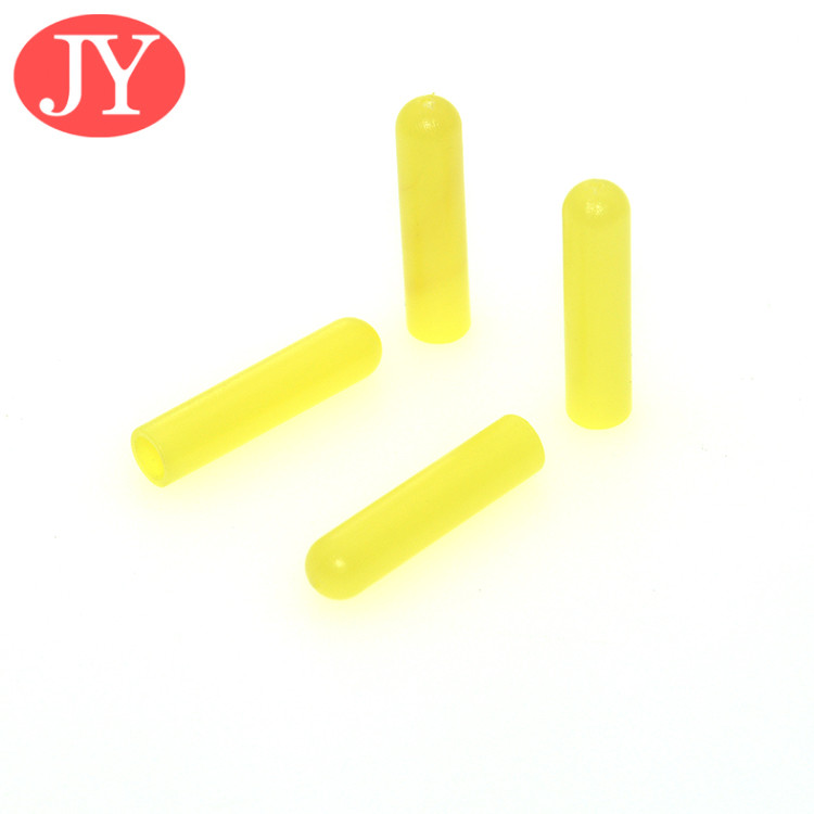 BBP FREE Jiayanag aglet plastic tipping red color do color as pantone card numbe plastic tipping end cap plastic end cap