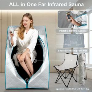 China Full Body Healthy Care Body Slimming Portable Infrared Sauna One Person on sale