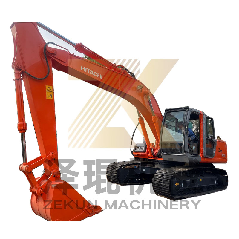 110 KW Second-Hand Excavator ZX200 Used Heavy Excavator for Your Construction Needs