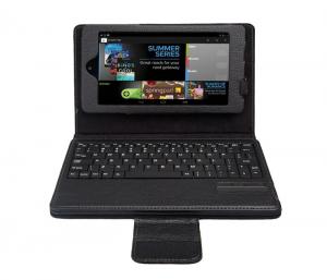 China For Google Asus Nexus 7 Inch Bluetooth Keyboard Leather Case on sale