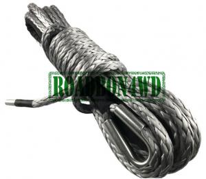 Quality 12 strand blue synthetic atv/utv winch cable/rope for tractor tug winch lines for sale