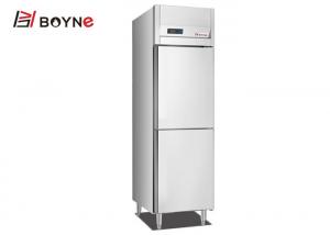 Quality Stainless Steel Two Door Insert Cabinet Pizza Refrigerator Freezer for sale