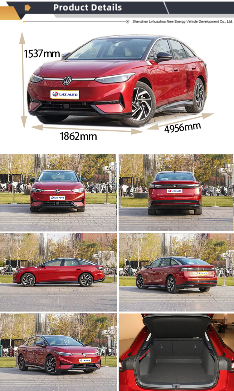 The 2024 Volkswagen ID7 A Sports Sedan with 150kW Maximum Power and 155km/h Max Speed