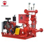 Closed Impeller 740r/min 1500CMB/H Fire Fighting Pump 500M