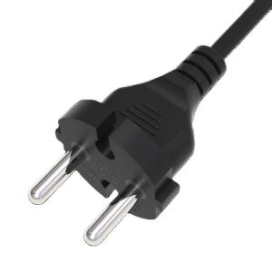 China Customizable Color EU Power Cord VDE Standard 2 Pin 16A 250V on sale