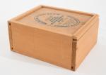 Custom Color Storage Wooden Gift Packaging Box , Plywood Square Wooden Box With