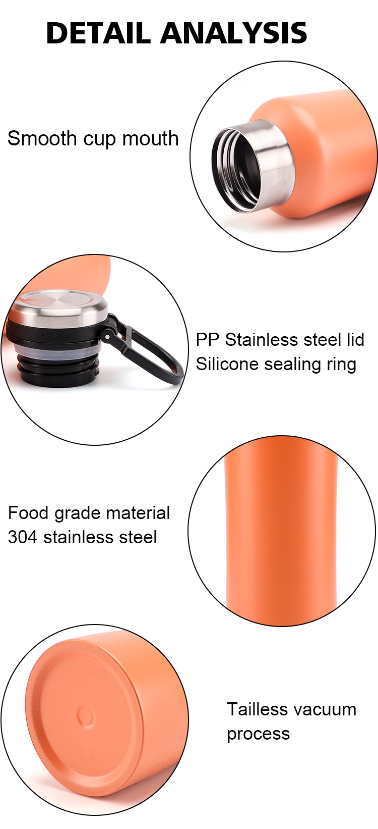 18/8 Hot And Cold Custom Logo Milton Thermal Drink Bottle Double Wall Vacuum Insulated Stainless Steel Water Bottle