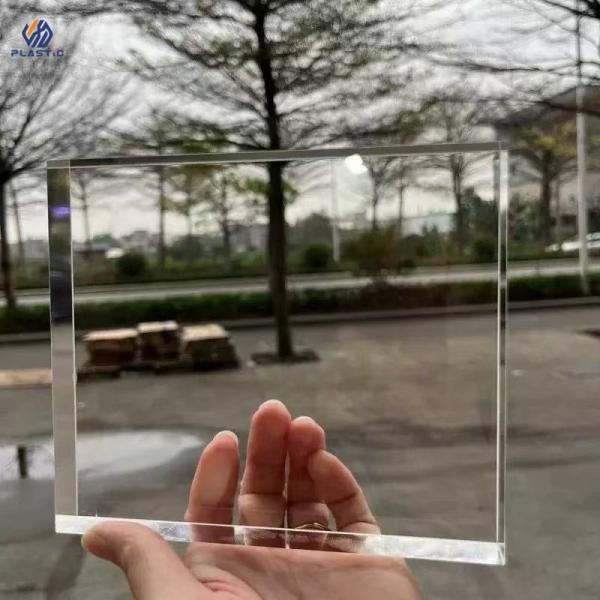 Standard Size Clear Acrylic Sheet 100% PMM Material Virgin