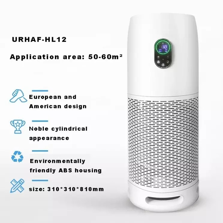 Copper Motor 520m3/h Anion Filter Hepa Air Purifier EMC
