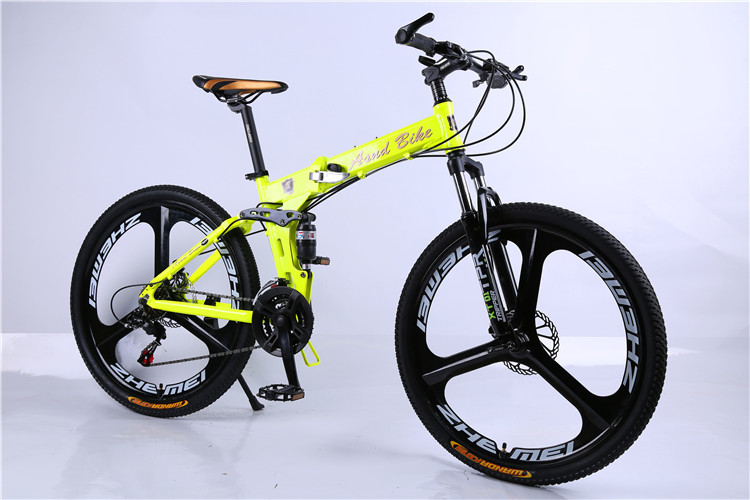 High grade OEM 3 spoke mag alloy wheel Shimano 24/27/30 speed alloy chinese folding MTB