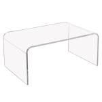 Custom Acrylic Coffee Table Elegant and Scratch-Resistant with Customized