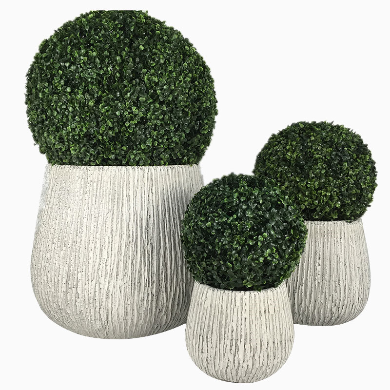 Outdoor Decor Fiber Clay Planters Durable And Stylish Designs