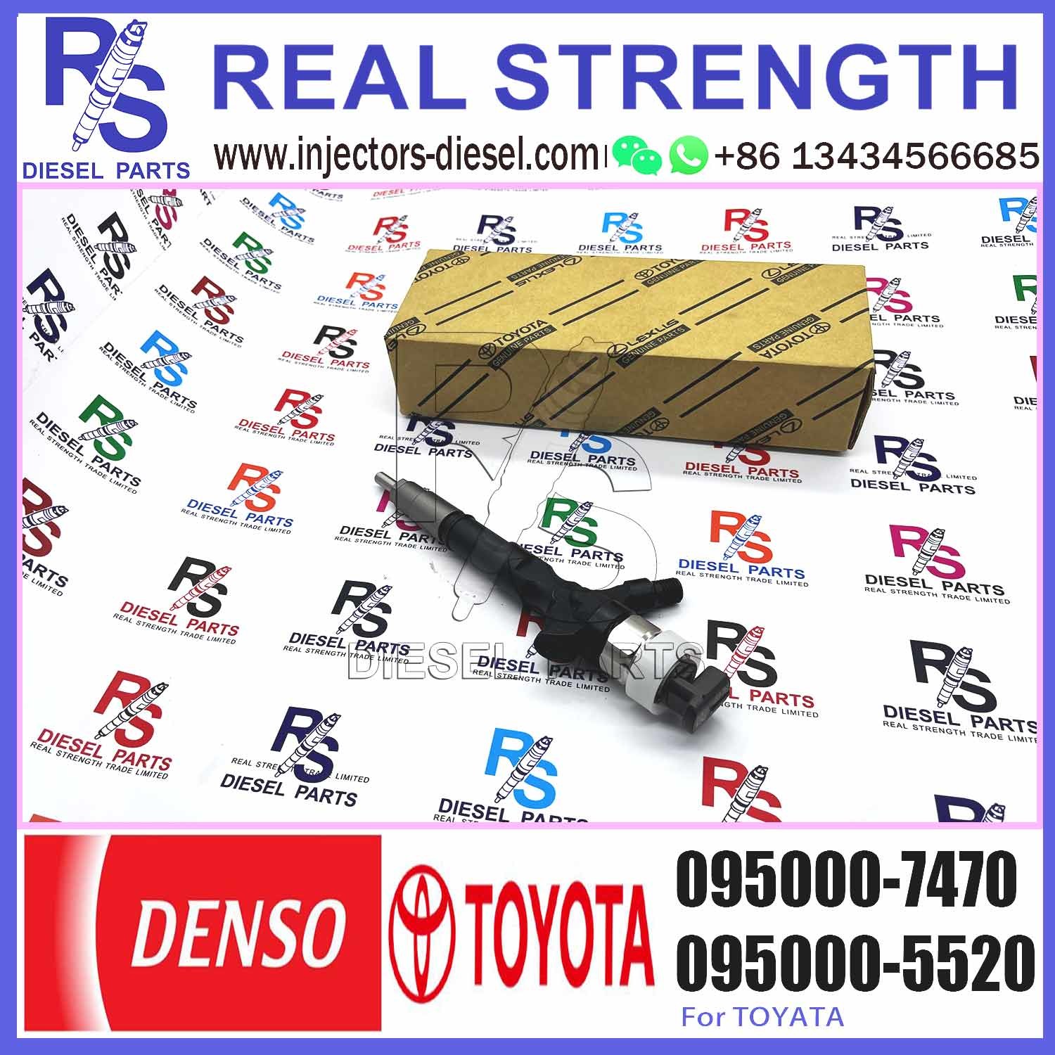 Diesel common rail injector 095000 7470 0950007470 095000-7470 for diesel injector