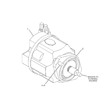 Caterpillar 2402647 Parts scheme PUMP GP-PISTON