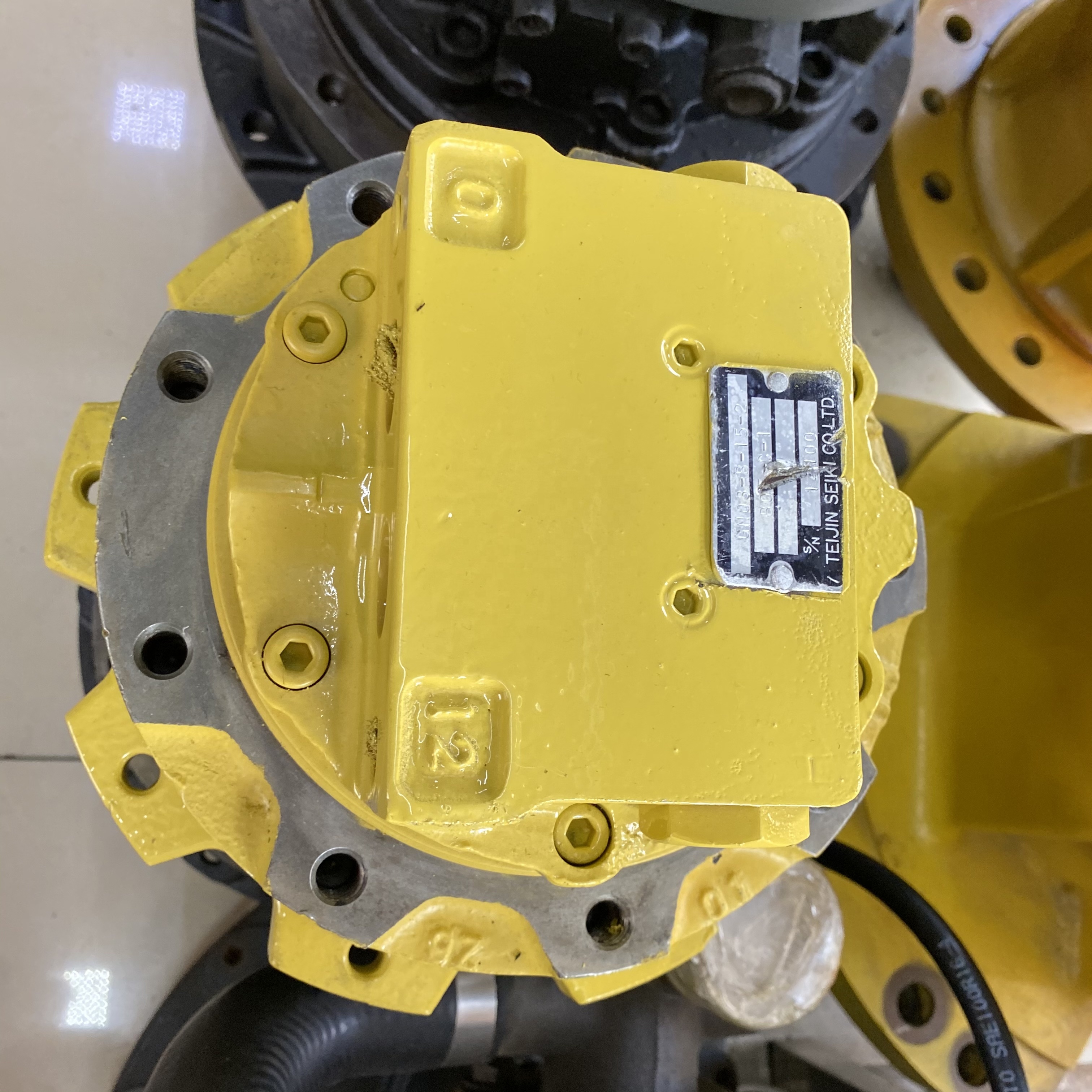 GM03 Excavator Travel Motor Swing Drive Hydraulic Motor 1560KG