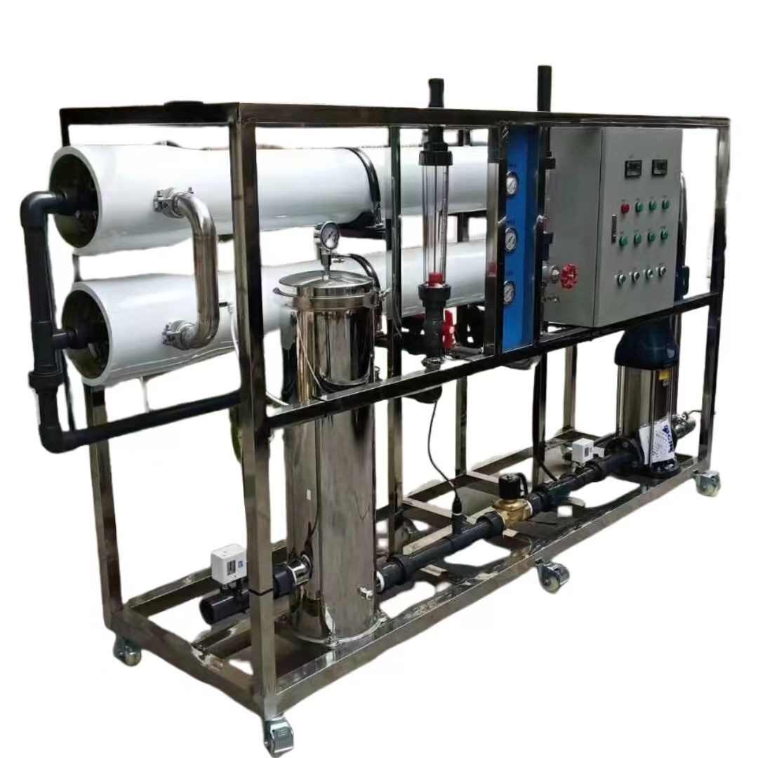 Electroplating Deionized Water Purification System RO Pure Water Machine