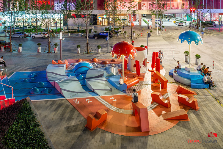 Customized Die Cutting Printing Children's Playground Equipment for Animal Theme Parks