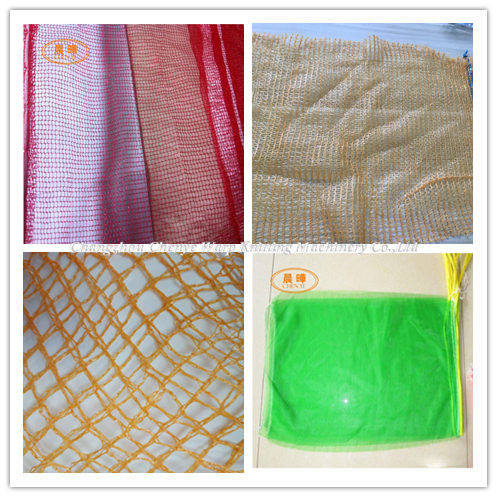 HDPE Packing PE Raschel Mesh Bag Machine For Potato Onion Packages Sack