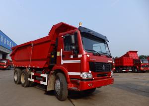 China HOWO 6x4 Tipper Truck  With 371 HP Engine And 19cbm Rear Hydraulic Box on sale