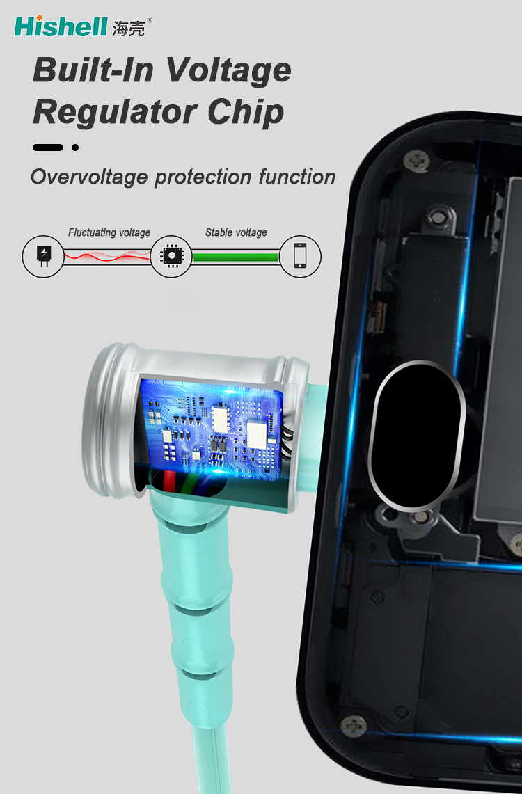 Multifunctional Micro Phone Charger Cable Line Anti Fouling Ultraportable