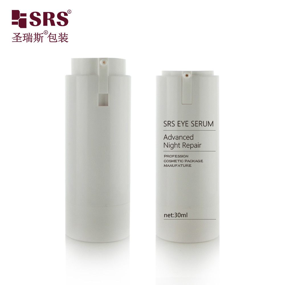 30ml 50ml Empty Cosmetic Lotion Serum Customization Replaceable Airless Pump