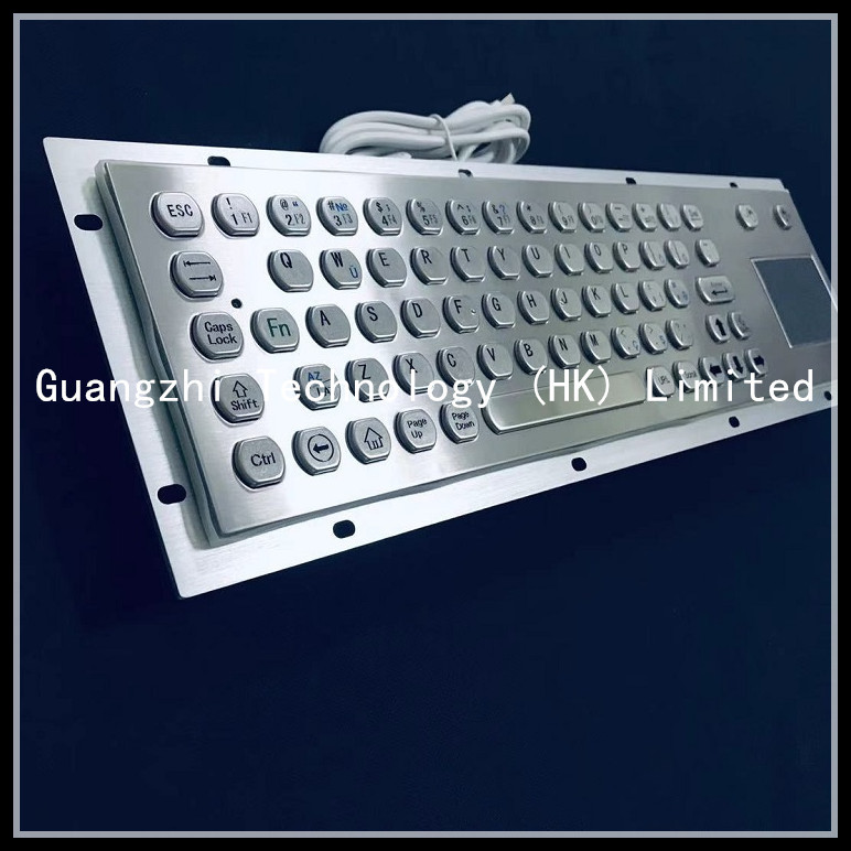 Riot Metal 304SS IK07 Industrial Keyboard With Touchpad