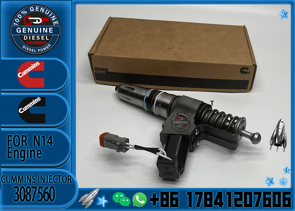 N14 Series Engine Common Rail Fuel Injector 4307516 3411691 3087560 3411765 for Cummins