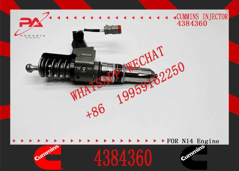 Factory OEM Quality Brand New Diesel Common Rail Fuel Injector Assembly 4307516 3087560 4384360 For C Ummins N14 Engine