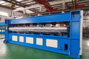 Quality 5m Double Board 750rpm Non Woven Punching Machine for sale