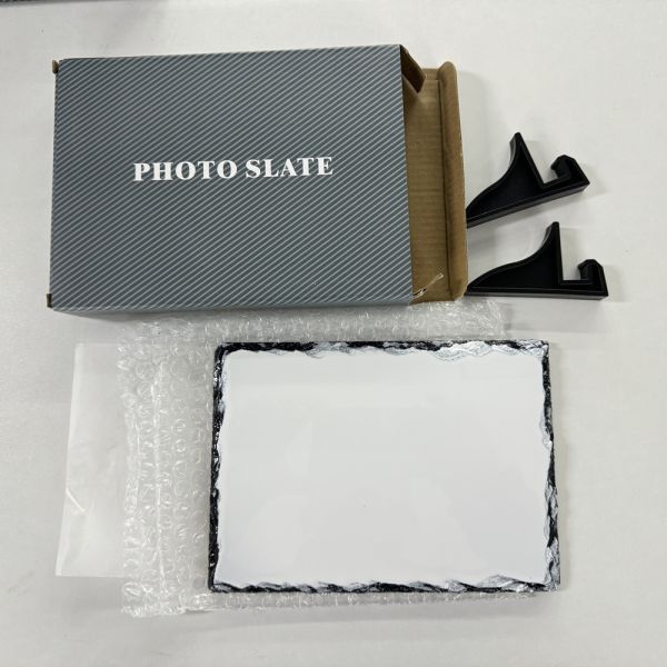 100,000pcs Stocking, Multiple Shapes Sublimation Rock Slate Blanks Ready to Ship, Glossy&Matte Photo Slate for Sublimation DIY Stone Crafts for