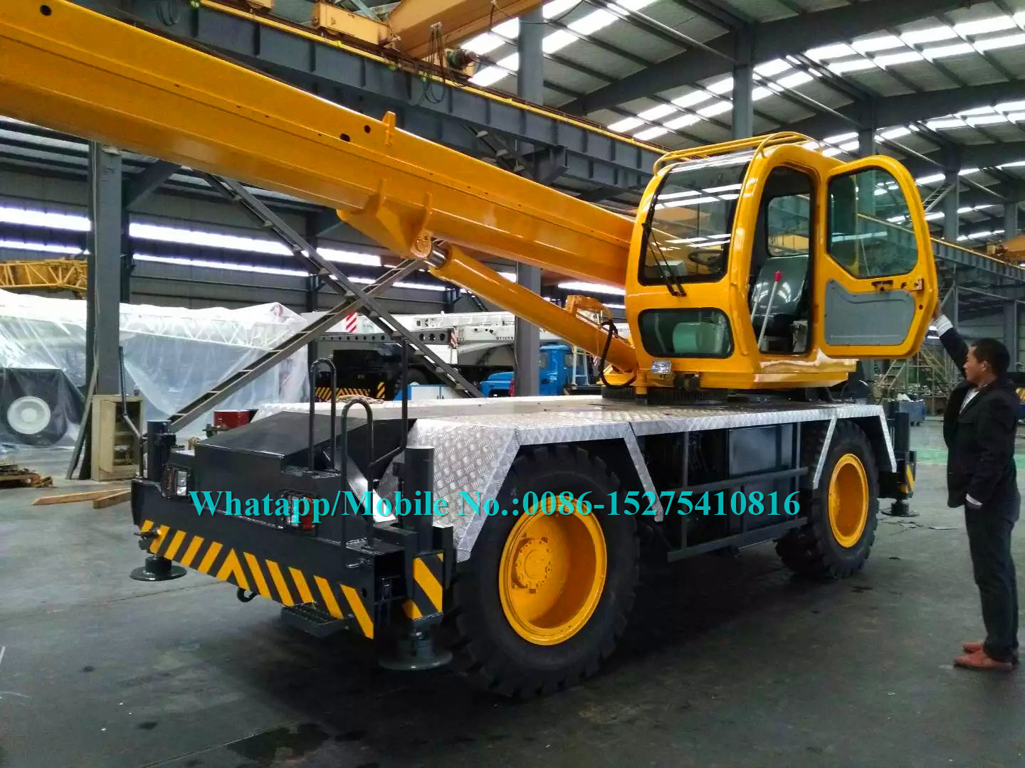 Brand New 10 Ton XCMG RT10 Mobile rough terrain crane telescopic Boom With Cummins Engine