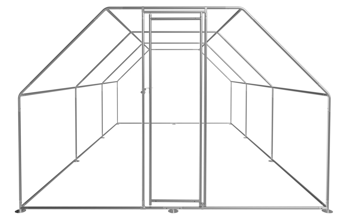 6Lx3Wx2H m Chicken Run Coop/ Animal Run/Chicken House/Pet House/Outdoor Exercise Cage Coop for Hen Poultry Dog Rabbit