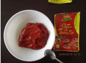 Quality Taste Delicious Canned Tomato Paste , Tomato Sauce For Pasta 12 - 14% Brix for sale
