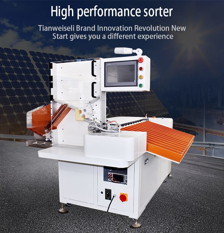 1KW Lithium Battery Manufacturing Machine , 26650 18650 Cell Sorting Machine