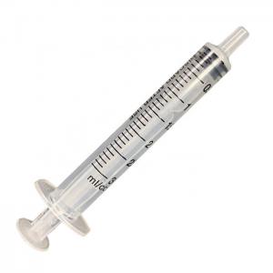China ISO13485 23g 3ml Disposable Plastic Syringes And Needles on sale